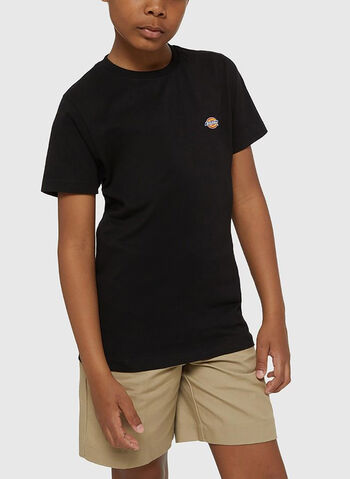 T-SHIRT MAPLETON RAGAZZO, BLK, small