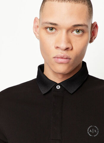 POLO PIQUET STRETCH, 1200 BLK, small