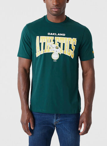 T-SHIRT OAKLAND ATHLETICS MLB ARCH WORDMARK, , small