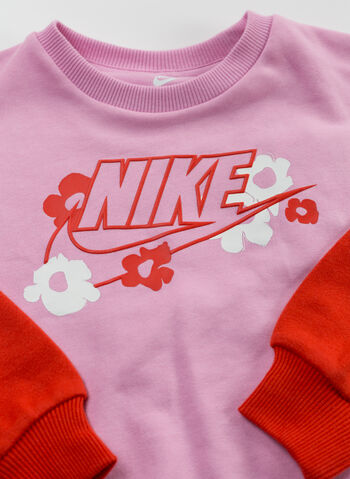 TUTA SPORTIVA CON STAMPA FLOREALE BAMBINA, , small