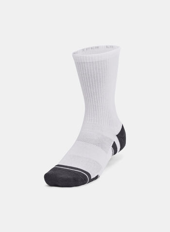 CALZE PERFORMANCE TECH CREW 3 PAIA UNISEX, 0100 WHT, small