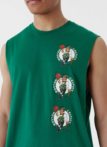 T-SHIRT SMANICATO BOSTON CELTICS NBA, BLKGREEN, small