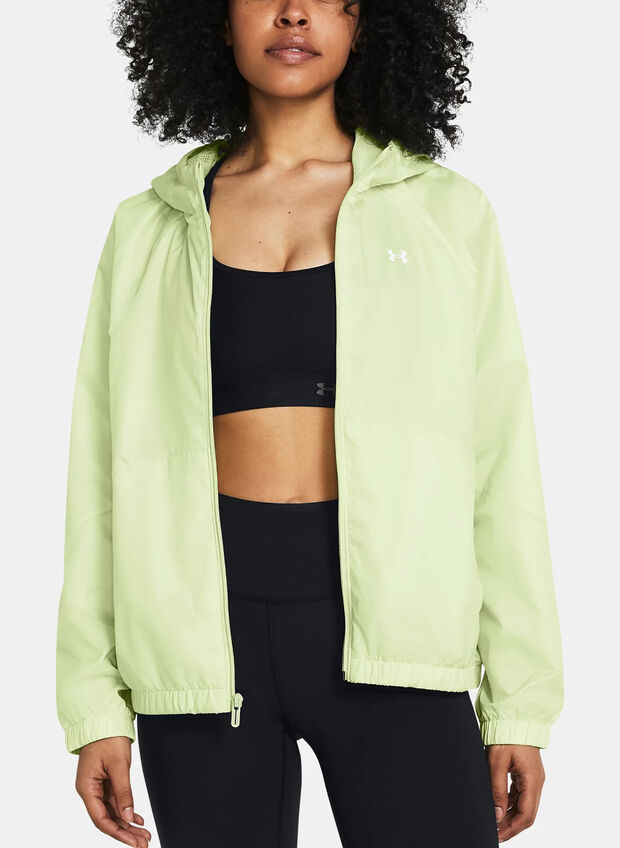 GIACCA A VENTO UA RIVAL SPORT, 0383 GREEN, large