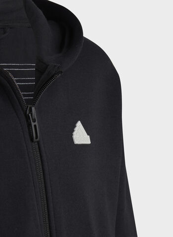 FELPA 3S FULL ZIP RAGAZZA, , small