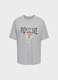T-SHIRT VIVVI GRAPHIC, LIGHT GREY MELANGE, thumb