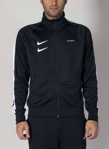 FELPA SWOOSH POLY, 010BLKWHT, small