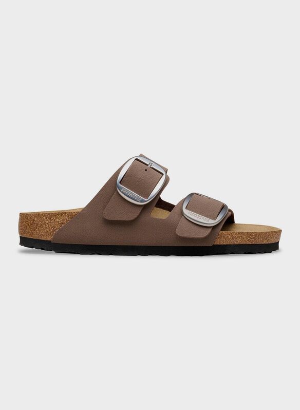CIABATTA ARIZONA BIG BUCKLE 2 FIBBIE, - MOCCA, medium