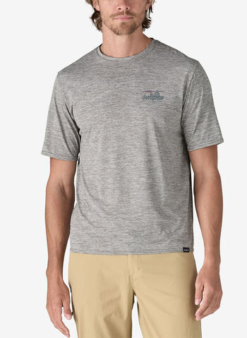 T-SHIRT CAPILENE COOL DAILY GRAPHIC, GREY, small