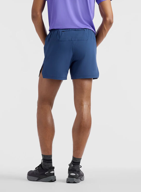 SHORT 5INC ESSENTIAL, - NVY, medium