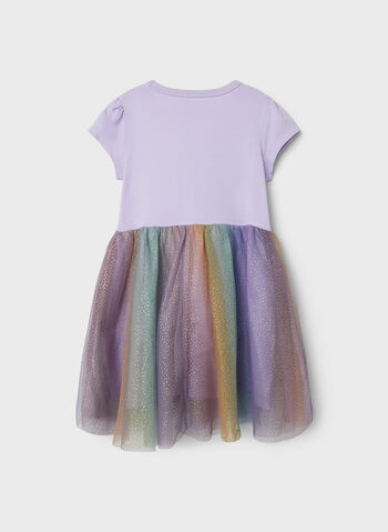 ABITO HAPPI TULLE BAMBINA, PURPLE ROSE, small