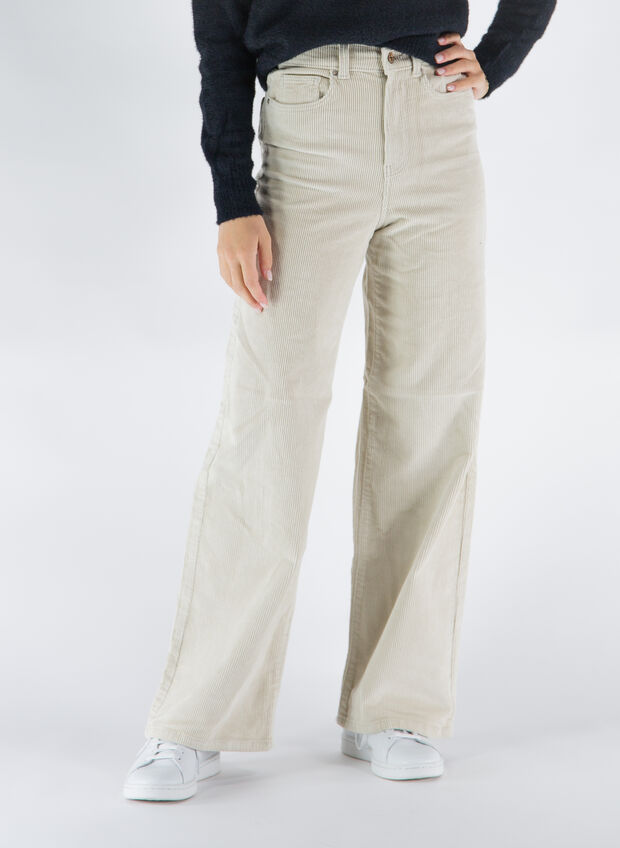 PANTALONE VELLUTTO A COSTE, OATMEAL OATMEAL, large