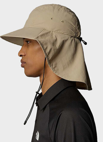 CAPPELLO A TESA HORIZON MULLET UNISEX, DUNE, small