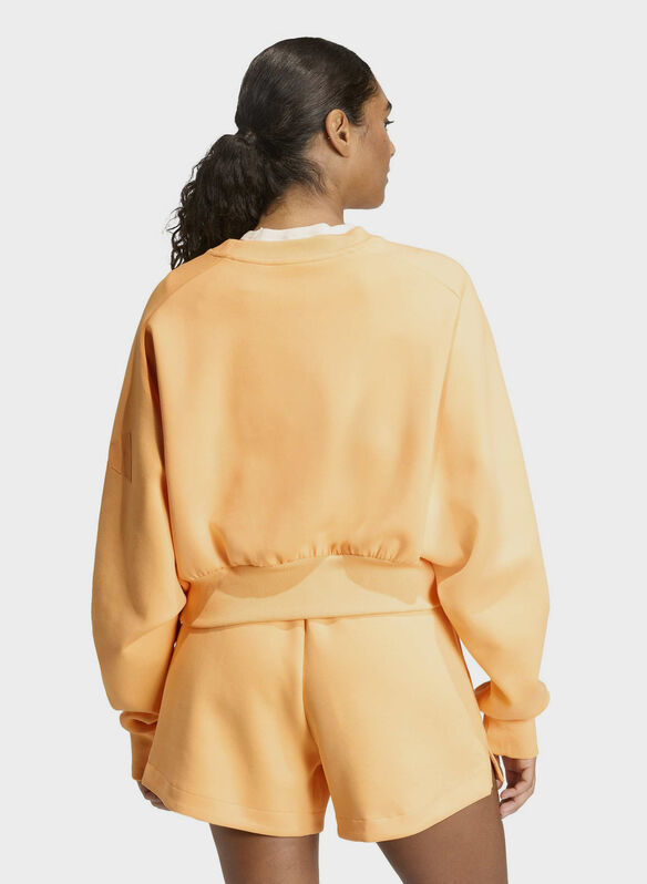 FELPA SOFT LUX LOOSE, - YELLOW, medium