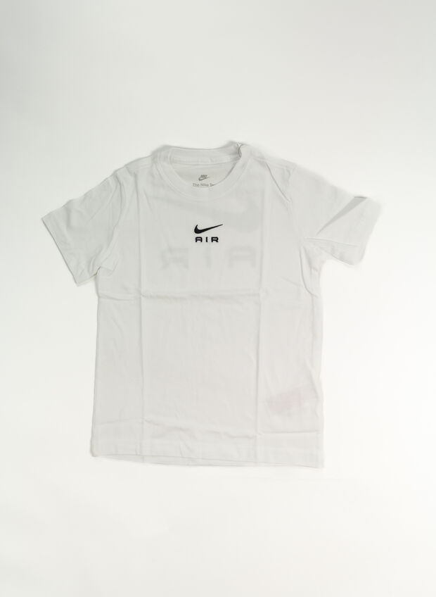 T-SHIRT NIKE AIR RAGAZZO, 100 WHT, large