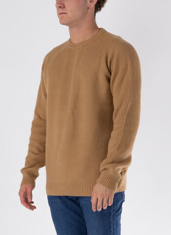 MAGLIONE GIROCOLLO RAGLAN PHILLIPS, EKP CAMMELLO, small