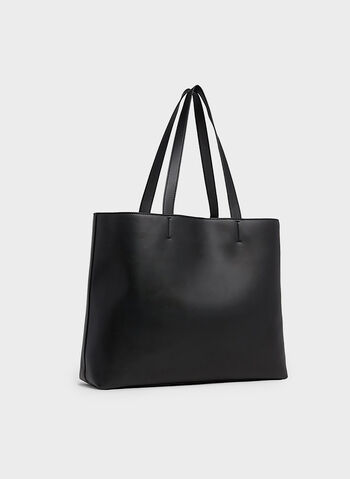 BORSA SHOPPER LOGO, 0GL BLK, small
