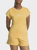 T-SHIRT LINEAR LOGO, - YELLOW, thumb