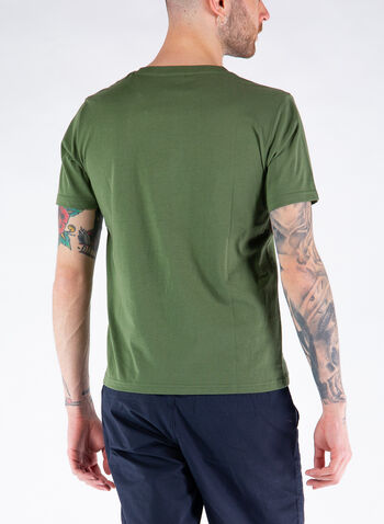 T-SHIRT TWO STRIPES, 838OLIVE, small