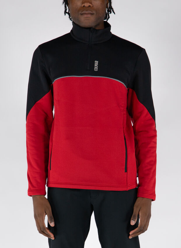 MAGLIA TERMICA 1/2 ZIP, 324 RACING NERO, large