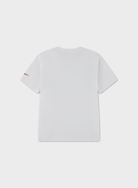 T-SHIRT GRAPHIC BAMBINO, 001 WHT, medium
