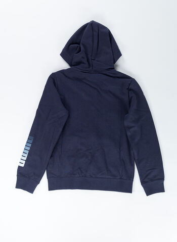 FELPA FULL ZIP ESSENTIAL SMALL LOGO RAGAZZO, 16 NVY, small