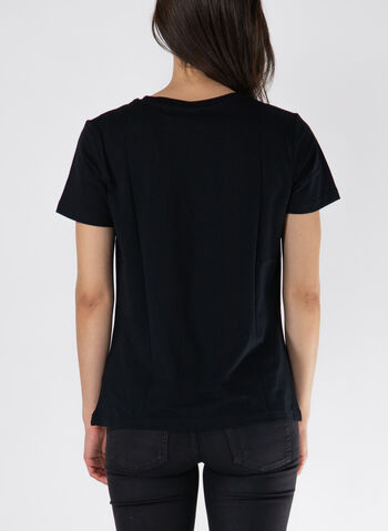 T-SHIRT MICRO LOGO, JBLK BLK, small
