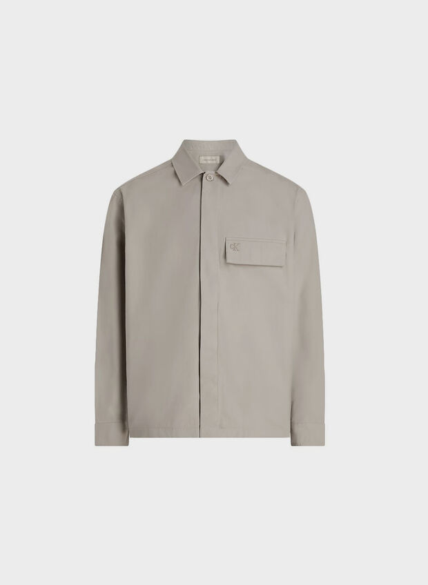 CAMICIA OVERSHIRT, PAN BEIGE, large