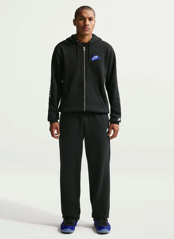 FELPA CLUB FULL ZIP FLEECE, 010 BLK, small