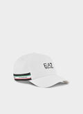 CAPPELLO BASEBALL ITALIAN SPIRIT IN COTONE, U0002 WHT, thumb