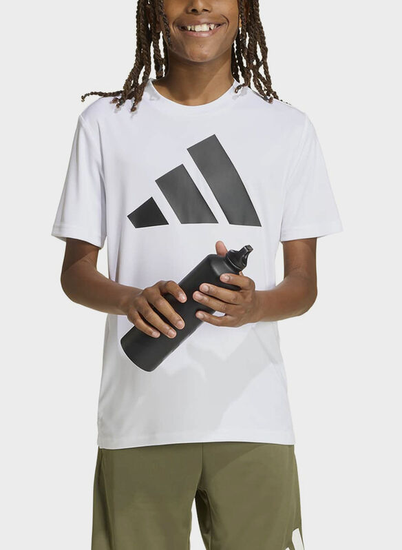 T-SHIRT BIG LOGO RAGAZZO, - WHT, medium