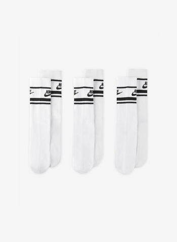 CALZE DRI-FIT EVERYDAY ESSENTIAL UNISEX, BLKWHT, small