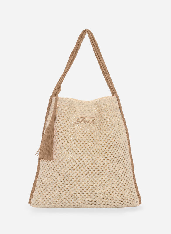 BORSA RAFIA, BG NATURAL, medium