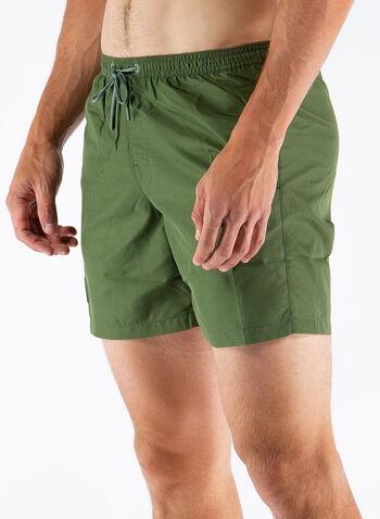 COSTUME BOXER ESSEX 16 LOGO STAMPATO, 302 DARKARGREEN, small