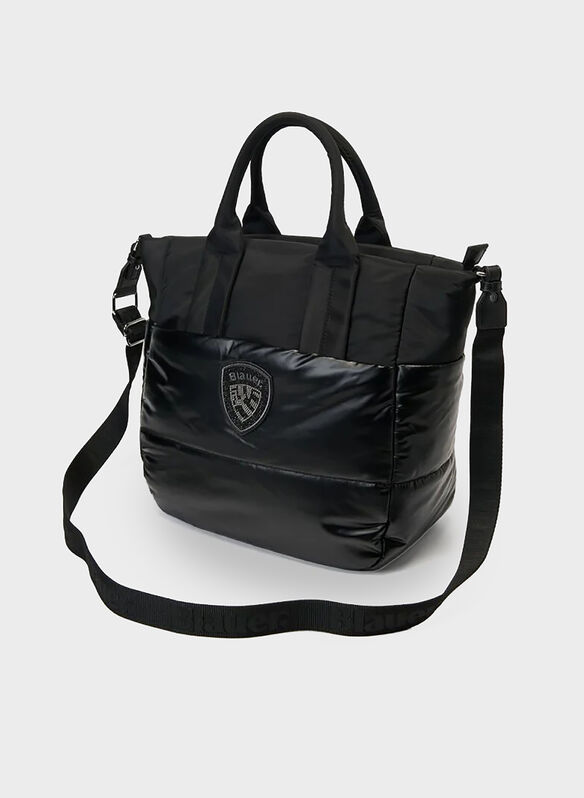 BORSA PADDED SHOPPER XL, BLK, medium