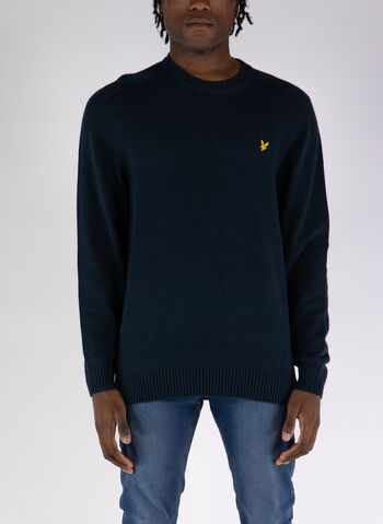 MAGLIONE COTONE GIROCOLLO, , small