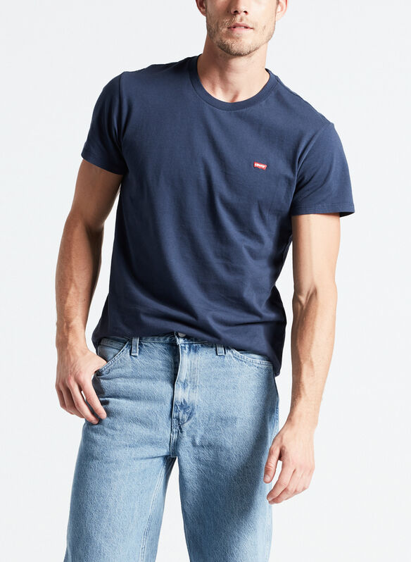 T-SHIRT MICRO LOGO CLASSIC, 0017NVY, medium