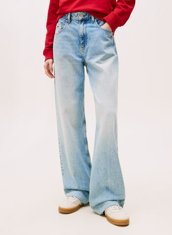 JEANS MIA RELAXED A VITA MEDIA, 1A5 CHIARO, small
