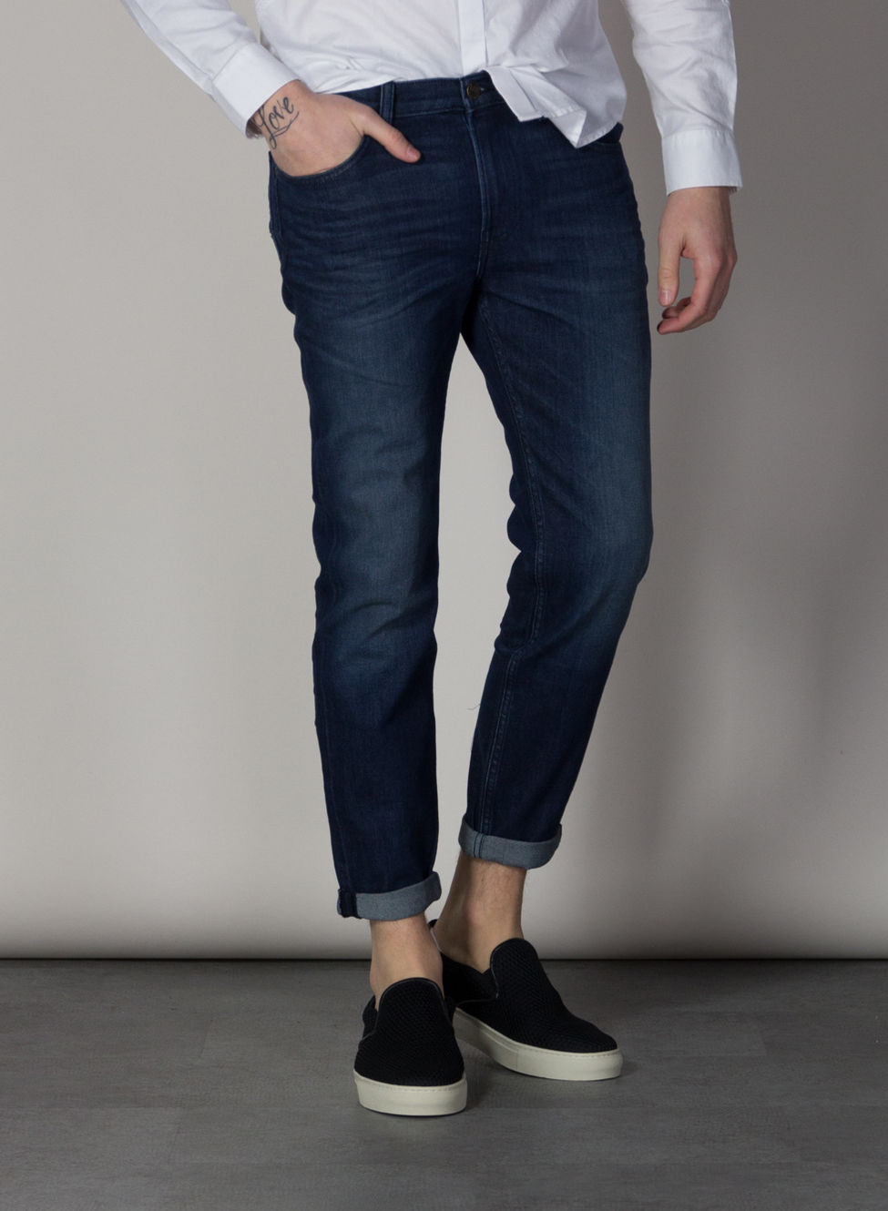 LEE JEANS RIDER SLIM Blu Uomo | Sport85