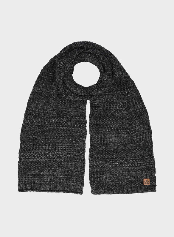 SCIARPA GREENWICH UNISEX, 002 DK GREY, medium