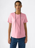 T-SHIRT PICCOLO LOGO SCRIPT ICONS, PS223 ROSE, thumb