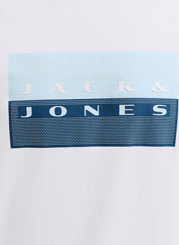 T-SHIRT FUSION LOGO, BRIGHT WHITE, small
