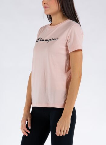 T-SHIRT CLASSIC LOGO, PS157PINK, small