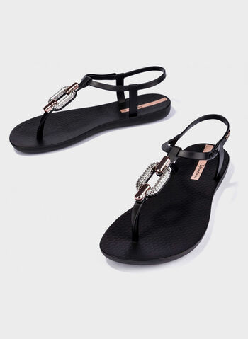 SANDALETTO CLASS SPARKLE FEM, AH930 BLACK, small