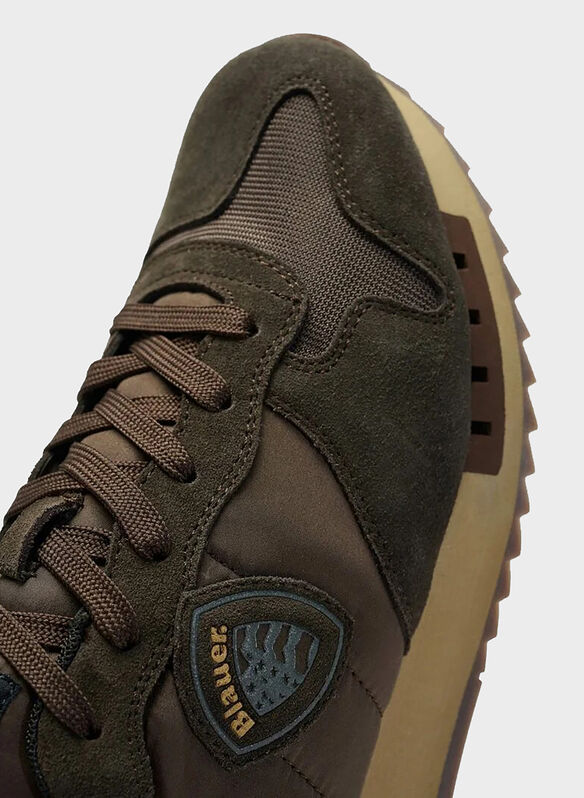 SCARPA QUEEN LOGO NY SUEDE, BROWN, medium