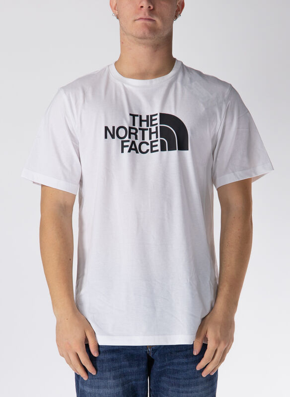 T-SHIRT EASY LOGO, WHT, medium