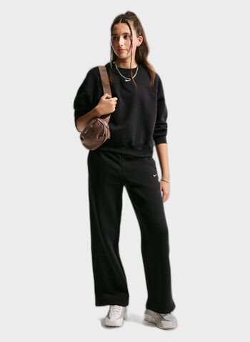 FELPA STUDIO OVER RAGAZZA, 010 BLK, small
