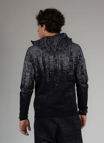 HOODIE ADIDAS Z.N.E. PULSE KNIT, BLK, small