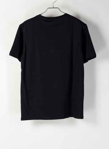 T-SHIRT LOGO HERITAGE, 050BLK, small