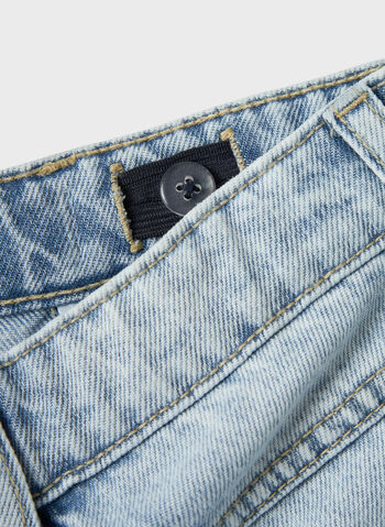 JEANS BELLA CARGO RAGAZZA, BLEACHED DENIM, small