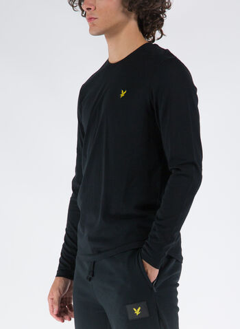 T-SHIRT MANICA LUNGA, Z865 BLK, small